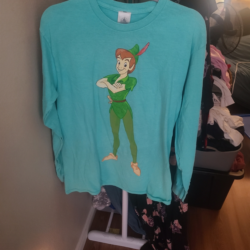 Peter Pan Long Sleeve Shirt - Green